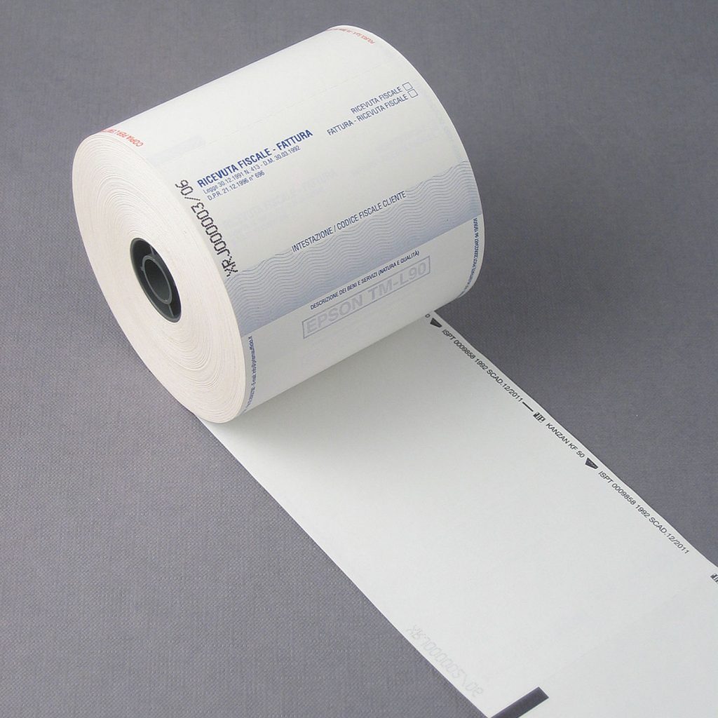 Rolls for fiscal receipts Polirol